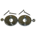 HEADEREST ESCUTCHEONS; LH/RH PAIR;