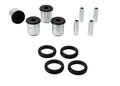 Control arm - upper and lower bushing 4 Shell Bushings 4 Bushings 4 Tubes Grease