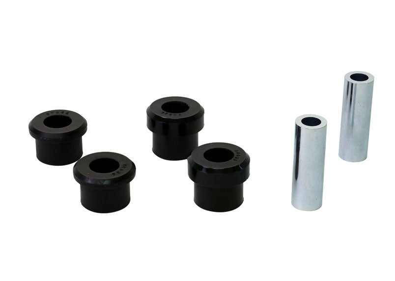 Control arm - lower inner rear bushing 4 Bushings 2 Tubes Install Guide Grease