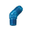 Fragola -16AN x 1 NPT 45 Degree Adapter