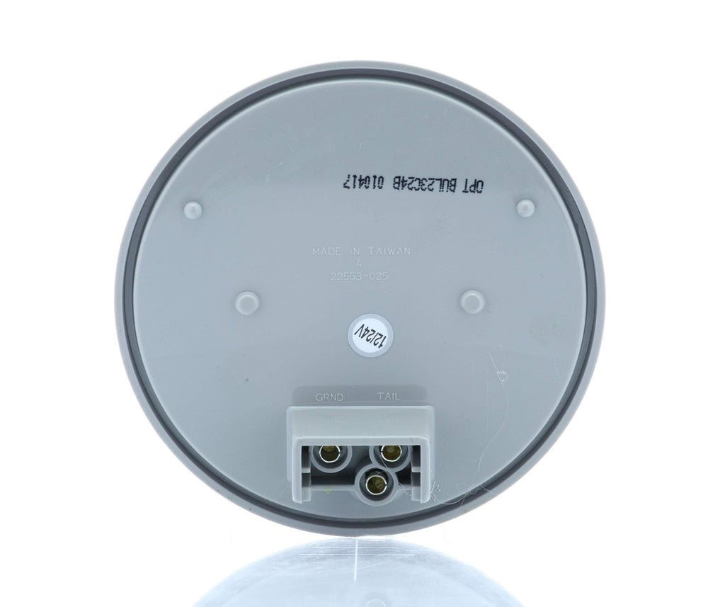 4'ROUND BACK UP;27 LED;12-24VDC POL