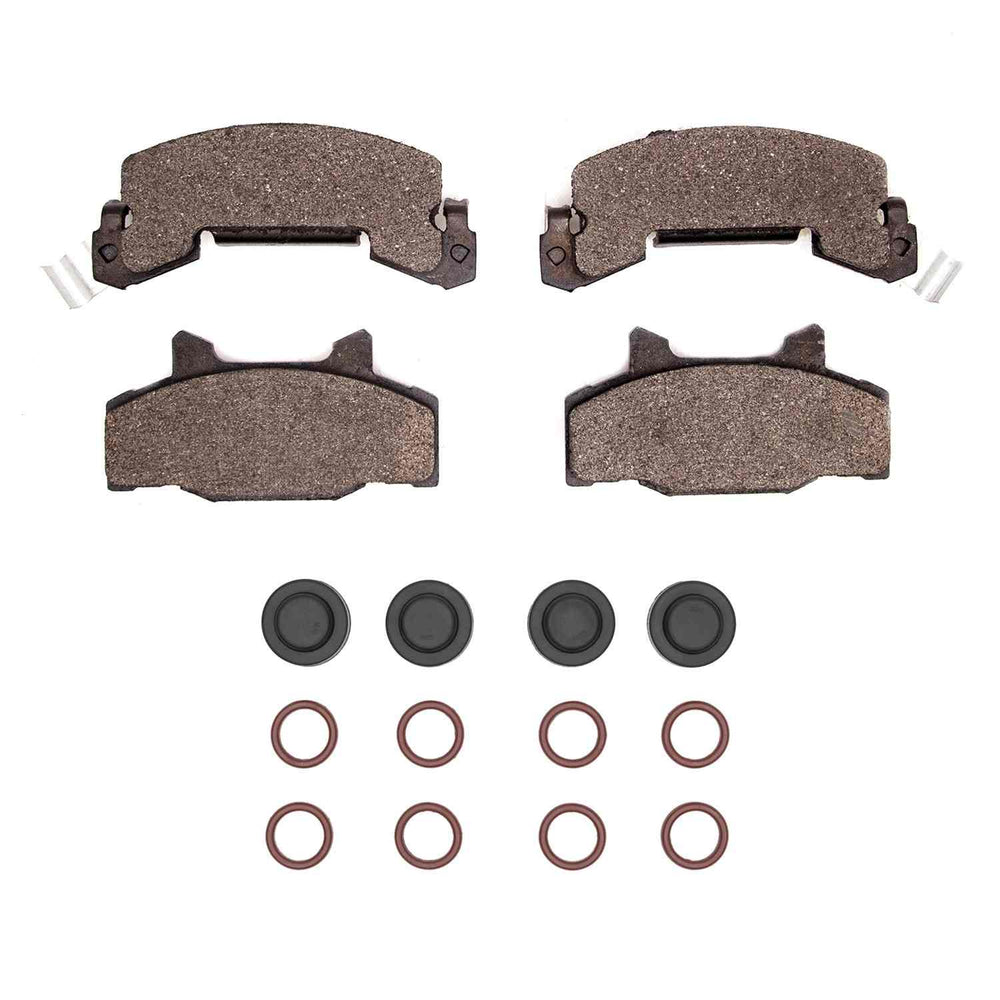 R1 83-87 Chevrolet Chevette Front Semi Met Pads & Hardware Kit