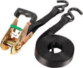 PERFORMANCE TOOL SECURE X 4PK 1 IN. X 14 FT. TIE DOWN STRAPS
