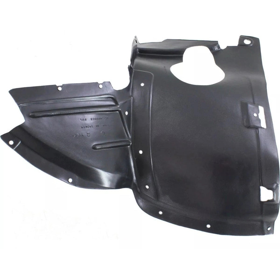 LT FRONT FENDER SPLASH SHIELD PLASTIC LINER; REAR AUDI A3 0609