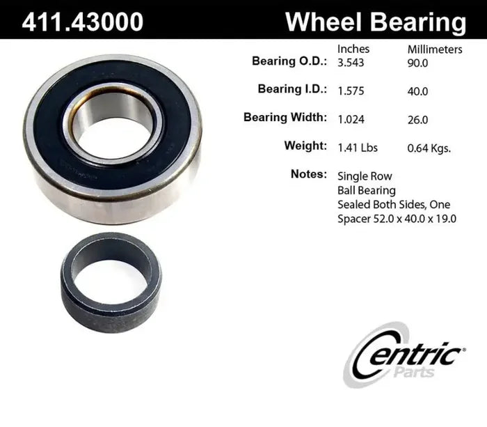 PREMIUM AXLE SHAFT BEARING ASSEMBLY