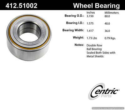PREMIUM DOUBLE ROW WHEEL BEARING