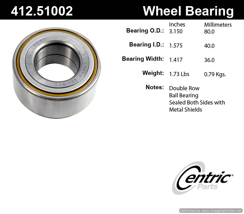 PREMIUM DOUBLE ROW WHEEL BEARING