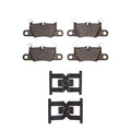 R1 10-23 Porsche 911 Rear Ceramic Pads & Hardware Kit