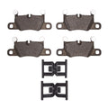 R1 10-23 Porsche 911 Rear Ceramic Pads & Hardware Kit