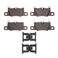 R1 2010-2023 Porsche 911 Rear R1 Semi Met Pads & Hardware Kit
