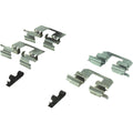 Centric Posi-Quiet Ceramic Brake Pads w/Hardware - Rear