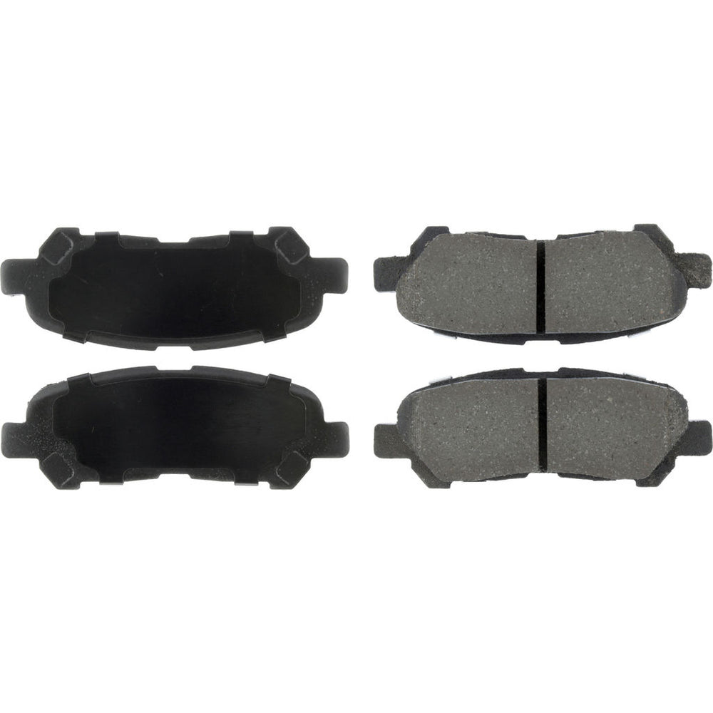 Centric Posi-Quiet Ceramic Brake Pads w/Hardware - Rear