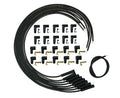 Moroso Universal Mag Tune 90 Degree Ignition Wire Set - Black