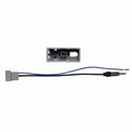 AUDI/BMW/VW DUAL FAKRA EUROPEAN ANTENNA ADAPTER 2005-UP