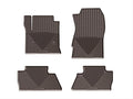 WeatherTech 2014+ Chevy Silverado Rear Rubber Mats - Cocoa (Fits 1500 Only)