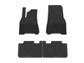 WeatherTech 20-25 Tesla Model Y 2nd Row Rear All-Weather Floor Mats - Black