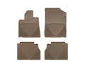 WeatherTech 07+ Toyota Tundra Rear Rubber Mats - Tan