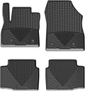 WeatherTech 2017+ Chevrolet Cruze Rear Rubber Mats - Black
