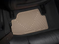 WeatherTech 07+ BMW 1-Series (E82/E88) Rear Rubber Mats - Tan