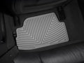 WeatherTech 07+ BMW 1-Series (E82/E88) Rear Rubber Mats - Grey