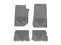 WeatherTech 14-16 Jeep Wrangler Rear Rubber Mats - Grey