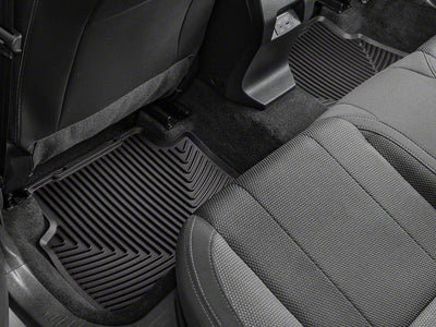 WeatherTech Black Rear All-Weather Floor Mats Fits -26-26 Subaru - W672