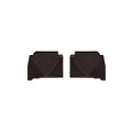 WeatherTech 2008-2015 Lexus LX570 Rear Rubber Mats - Cocoa