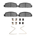 DFC 84-91 Mazda RX-7 Front 5000 Advanced Semi Metallic Brake Pads and Hardware Kit
