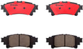 Brembo 14-15 Lexus IS250/IS350/12-17 Toyota Prius V Rear Premium NAO Ceramic OE Equivalent Pad