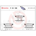 EDGE 20162023 FUSION 20172019 LINCOLN MKX 20162018 DISC BRAKE PAD SET