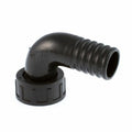 16 AN 90 DEGREE CRIMP STYLE HOSE END RED