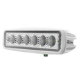 Hella Value Fit Mini Flush Mount 7.7in - 18W White Housing Flood Beam LED Light Bar