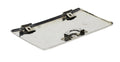 Kentrol 72-86 Jeep CJ Glove Box Door Use with OE Key Lock - Polished Silver