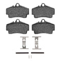 R1 97-12 Porsche 911 Rear Semi Met Pads & Hardware Kit