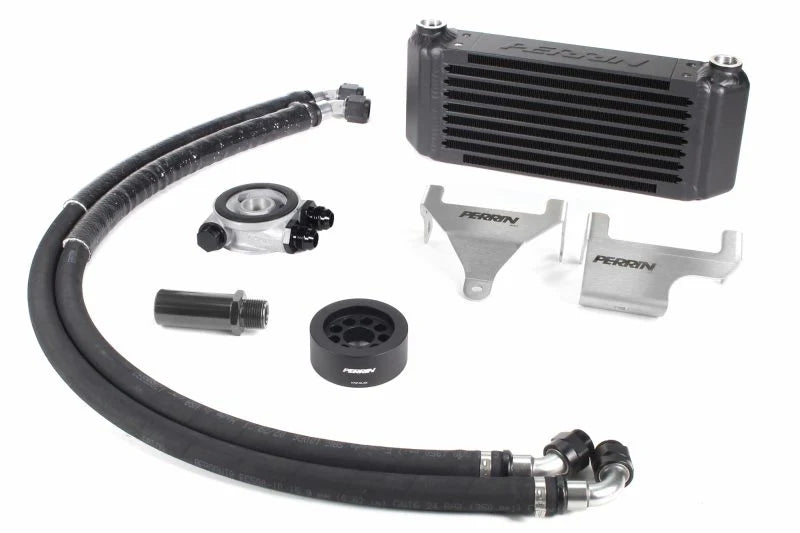 Perrin 2013+ Subaru BRZ / 13-16 Scion FRS / 2017+ Toyota 86 Oil Filter Spacer - Black