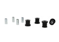 Control arm - upper bushing 4 Bushings 4 Tubes Grease