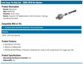 TIE ROD END - INNER