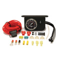ILLUMINATED DASH PANEL GAUGE KIT BLACK FACE (200 PSI 30 AMP)