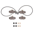 R1 87-87 Jaguar XJ12 Rear Semi Met Pads & Hardware Kit
