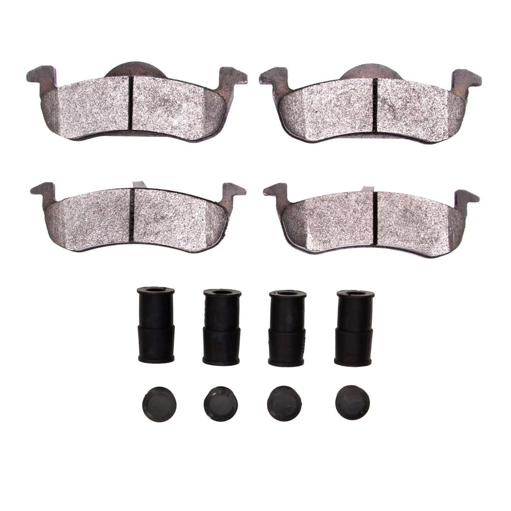 R1 07-17 Ford Expedition Rear Semi Met Pads & Hardware Kit