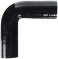 HPS Performance 2.25 ID High Temp 4-ply Reinforced Silicone 90 Degree Elbow Coupler Hose Black (57mm ID)