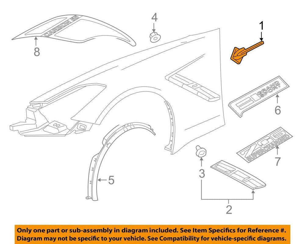 GM Performance auto part