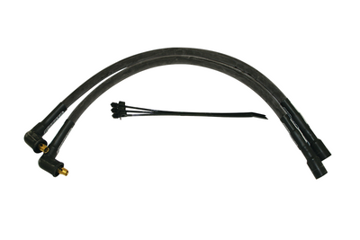 Moroso 97-98 Harley-Davidson FLT/FLHT/FLHR/FLTR Sleeved Ultra 40 Wire Set - Black