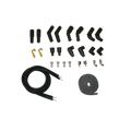 Moroso 78-15 Harley-Davidson Universal Kit Sleeved Ultra 40 Wire Set - Black