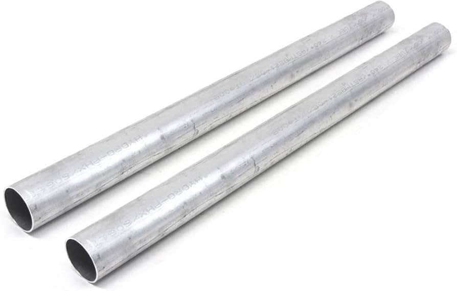 HPS Performance 2-1/8 OD 6061 Aluminum Straight Pipe Tubing 16 Gauge x 3 Feet Long