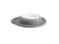 WeatherTech Pet Feeding System Single Low 16oz 2in. Poly Bowl - Dark Grey