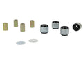 Control arm - upper front bushing 4 Shell Bushings 4 Tubes 2 Washers Install Guide Grease