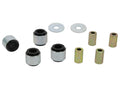 Control arm - upper front bushing 4 Shell Bushings 4 Tubes 2 Washers Install Guide Grease