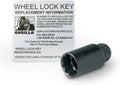 SYSTEM LOCK 5LUG 12-1.50 ACORN CHR