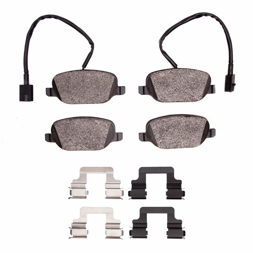 R1 15-20 Alfa Romeo 4C Rear Ceramic Brake Pads and Hardware Kit